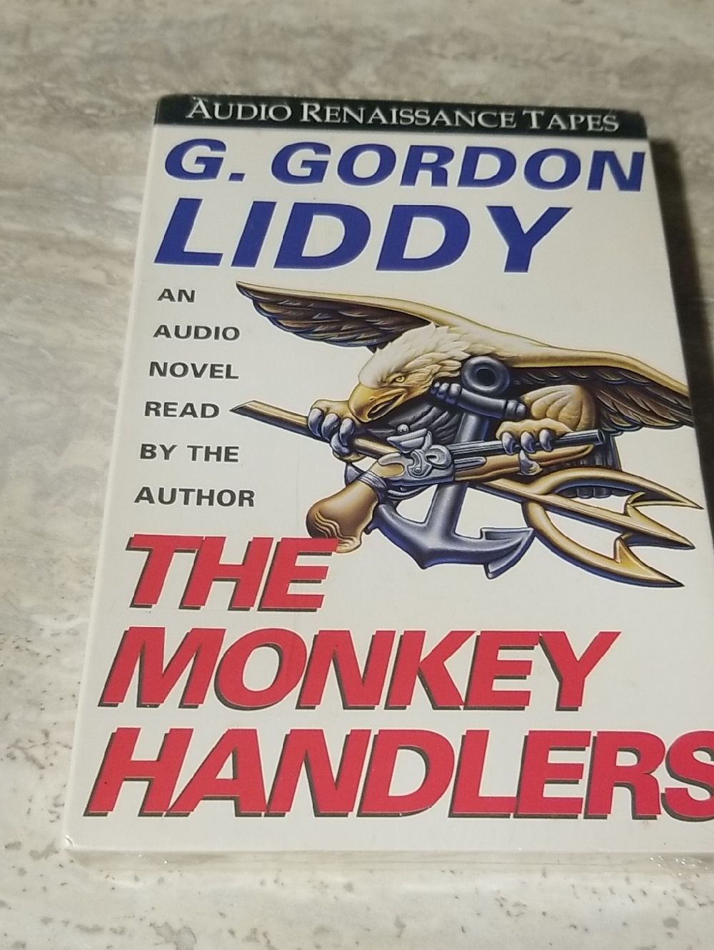 Sealed G. Gordon Liddy The Monkey Handlers Audio Book Cassettes